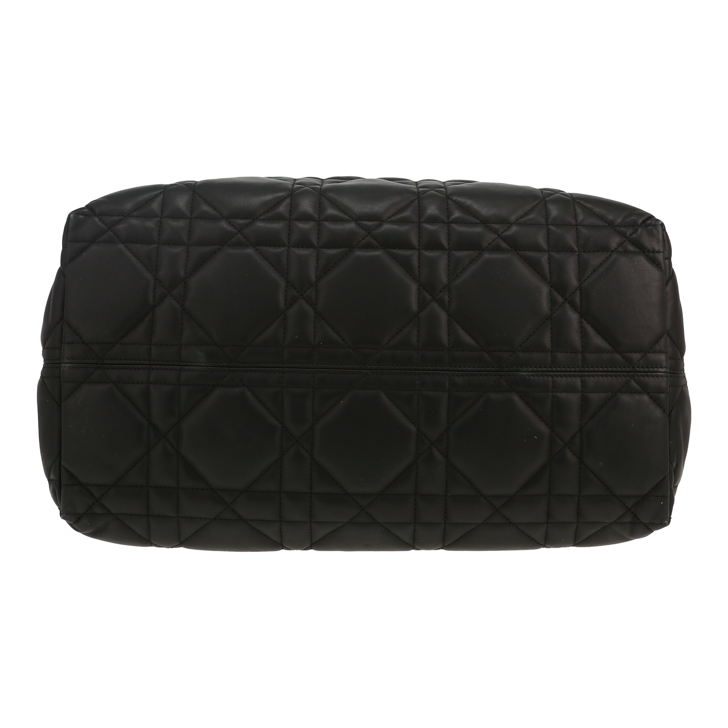 Bolso de mano Dior  Toujours en cuero acolchado negro - Detail D1