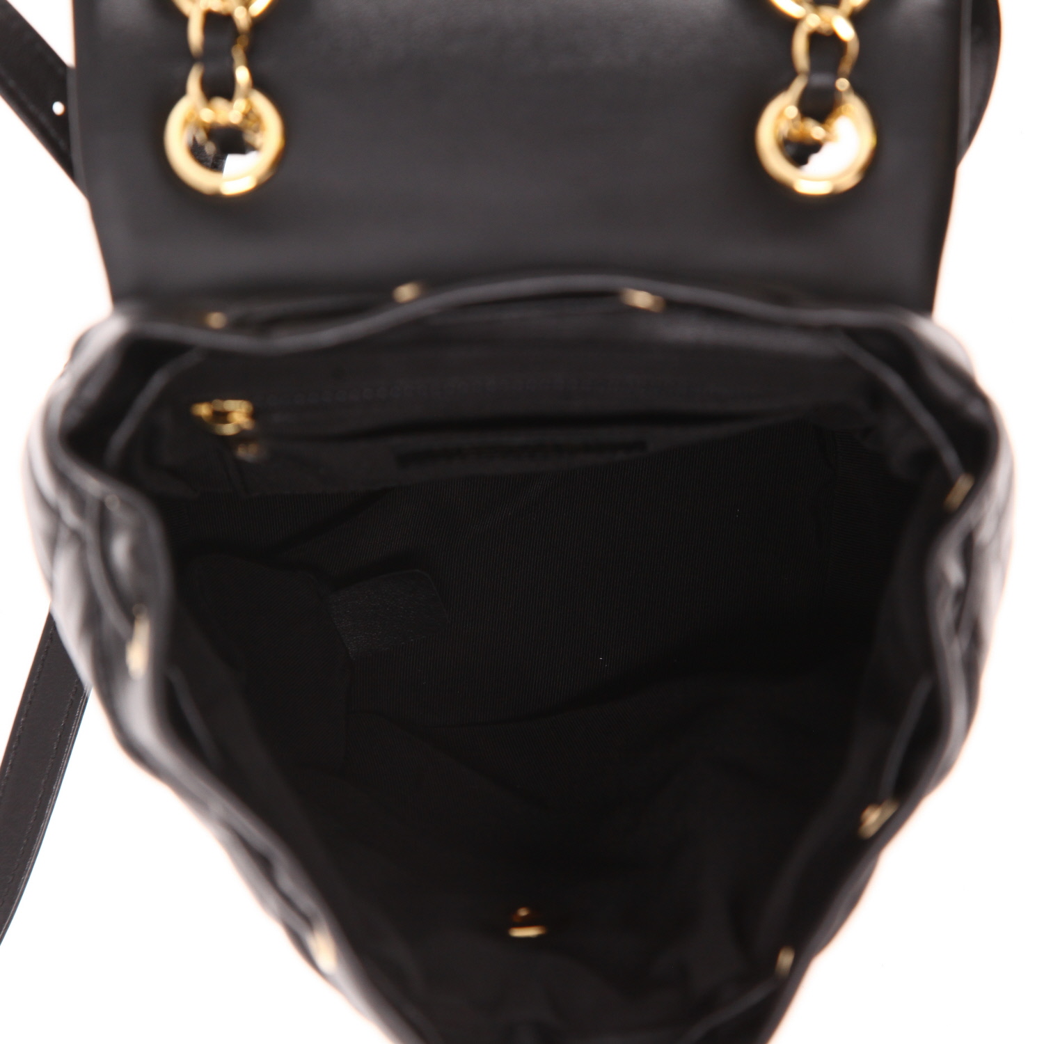 Zaino Chanel  Timeless in pelle trapuntata nera - Detail D3