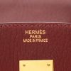 Hermès  Birkin 35 cm handbag  in burgundy togo leather - Detail D2 thumbnail