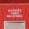 Bolso de mano Hermès  Kelly 35 cm en cabra roja - Detail D2 thumbnail