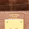 Hermès  Kelly 28 cm handbag  in Beige Ficelle crocodile - Detail D2 thumbnail