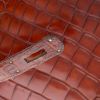 Hermès  Kelly 32 cm handbag  in brown crocodile - Detail D4 thumbnail