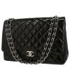 Bolso bandolera Chanel  Timeless Maxi Jumbo en charol acolchado negro - 00pp thumbnail