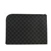 Louis Vuitton   pouch  in grey Graphite damier canvas - Detail D4 thumbnail