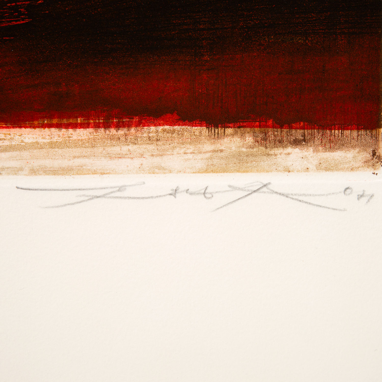 Zao Wou-Ki (1920-2013), Untitled - 1971 - Detail D2