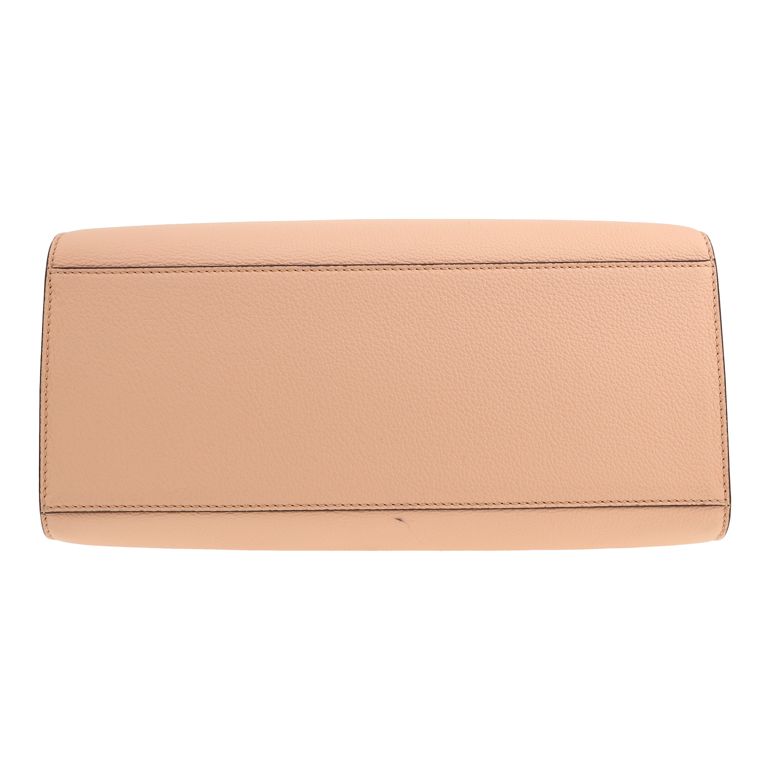 Fendi Sunshine shopping bag in pink leather - Detail D1