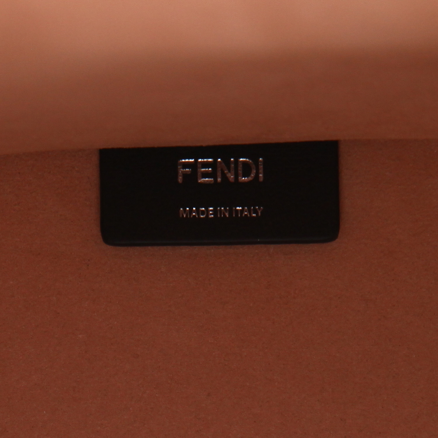 Fendi Sunshine shopping bag in pink leather - Detail D2