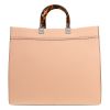 Sac cabas Fendi  Sunshine en cuir rose - Detail D4 thumbnail