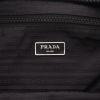 Sac cabas Prada  Re-nylon moyen modèle  en toile et cuir noire - Detail D2 thumbnail
