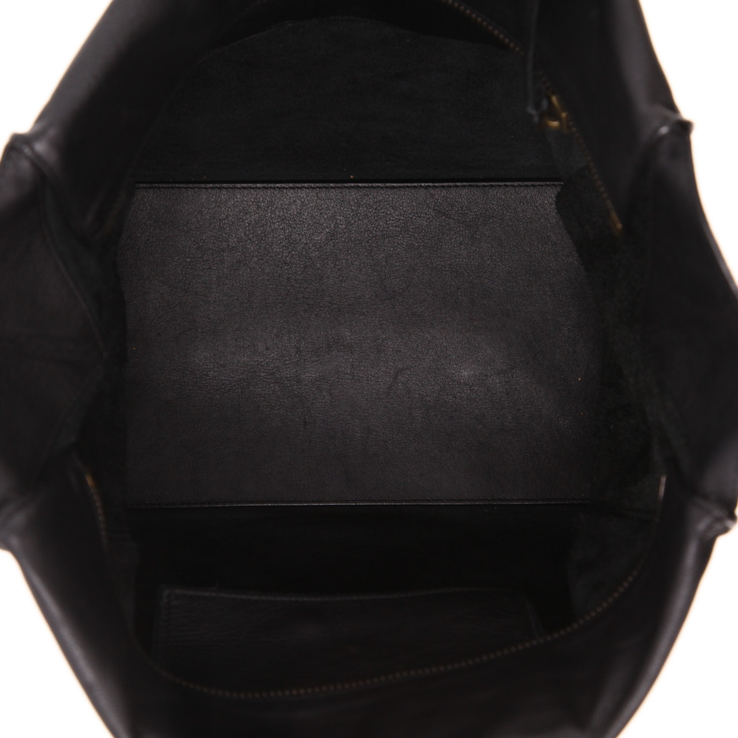 Bolso de mano Balenciaga  Papier en cuero granulado negro - Detail D3