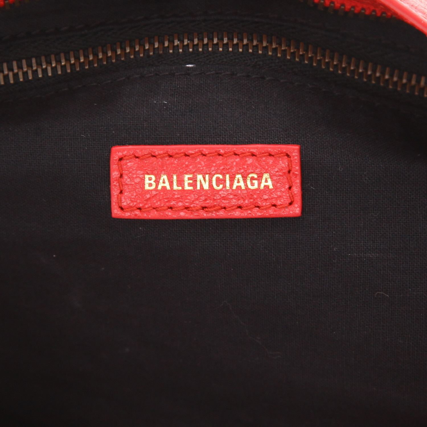 Bolso de mano Balenciaga  City en cuero rojo - Detail D2