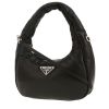 Prada  Soft Calf shoulder bag  in black leather - 00pp thumbnail