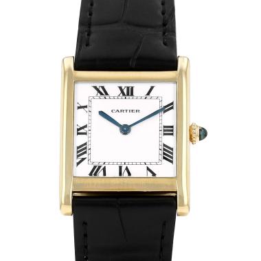 Orologio Cartier Tank Normale in oro giallo Circa 1970
