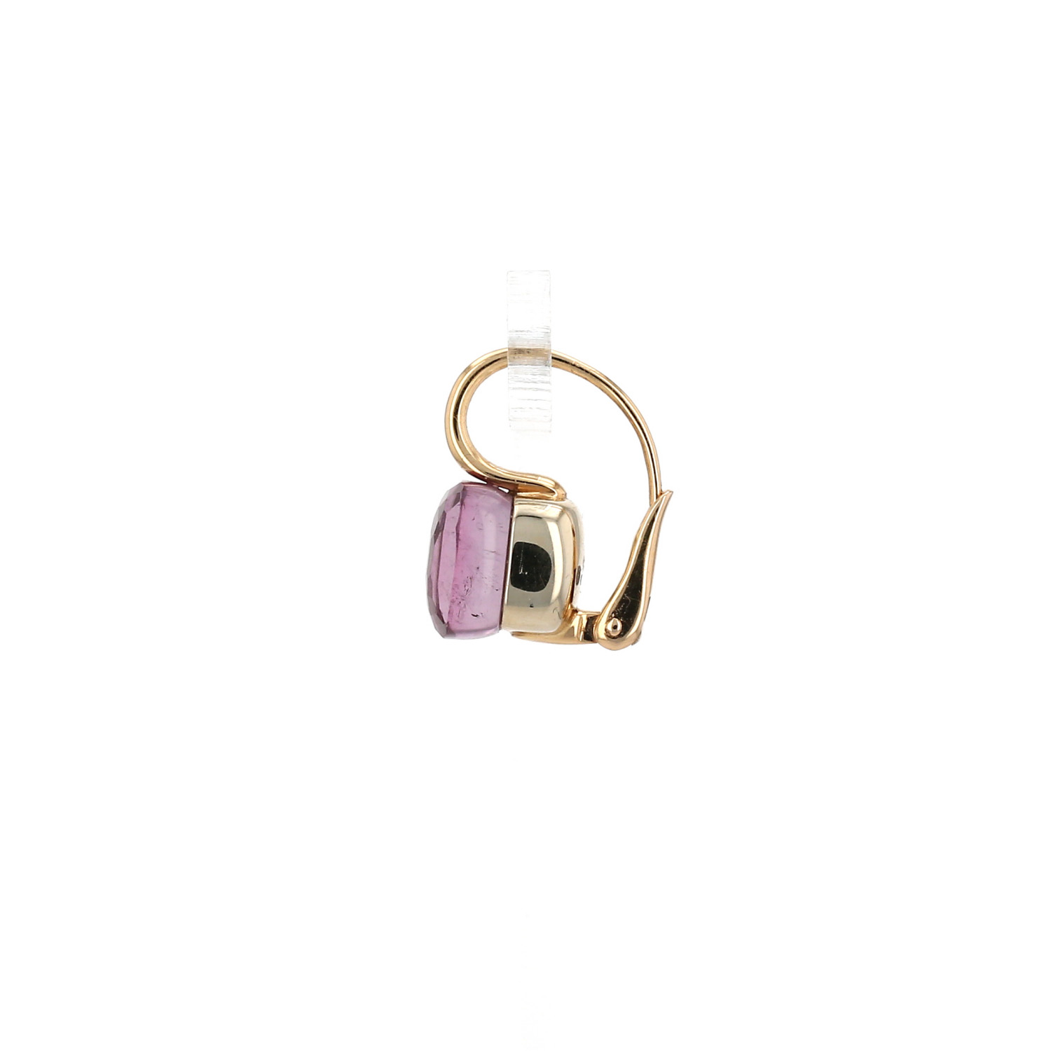 Pomellato Nudo Classic earring in pink gold and amethyst - Detail D3