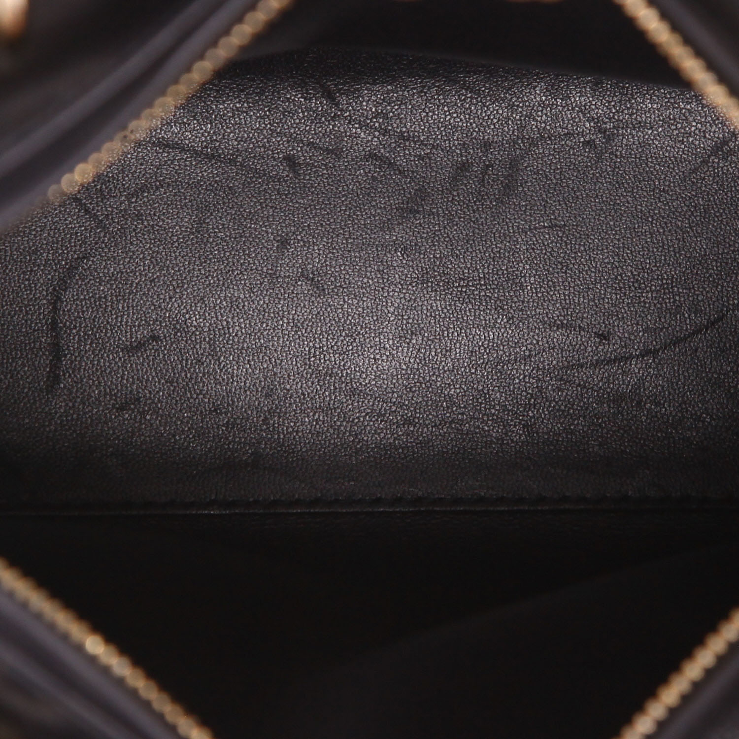 Dior  Lady Dior handbag  in blue smooth leather - Detail D3