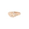 Dinh Van Menottes R8 ring in pink gold and diamonds - 00pp thumbnail