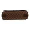 Louis Vuitton  Brooklyn shoulder bag  in ebene damier canvas  and brown leather - Detail D1 thumbnail