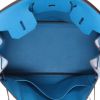 Hermès  Birkin 30 cm handbag  in Zanzibar Blue epsom leather - Detail D3 thumbnail