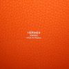 Hermès  Picotin Lock handbag  in orange togo leather - Detail D2 thumbnail