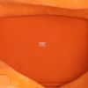 Hermès  Picotin 22 cm handbag  in orange togo leather - Detail D3 thumbnail