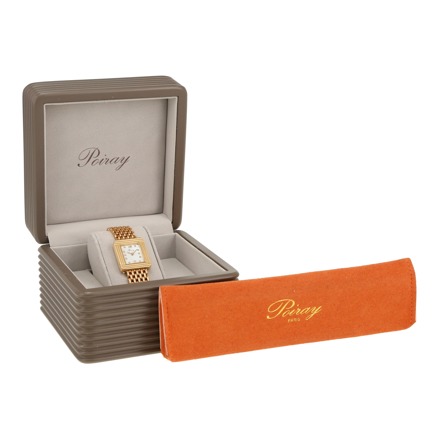 Reloj Poiray Ma Première de oro amarillo Circa 1990 - Detail D2