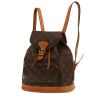 Louis Vuitton  Montsouris Backpack backpack  in brown monogram canvas  and natural leather - 00pp thumbnail