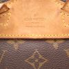 Louis Vuitton  Montsouris Backpack backpack  in brown monogram canvas  and natural leather - Detail D2 thumbnail