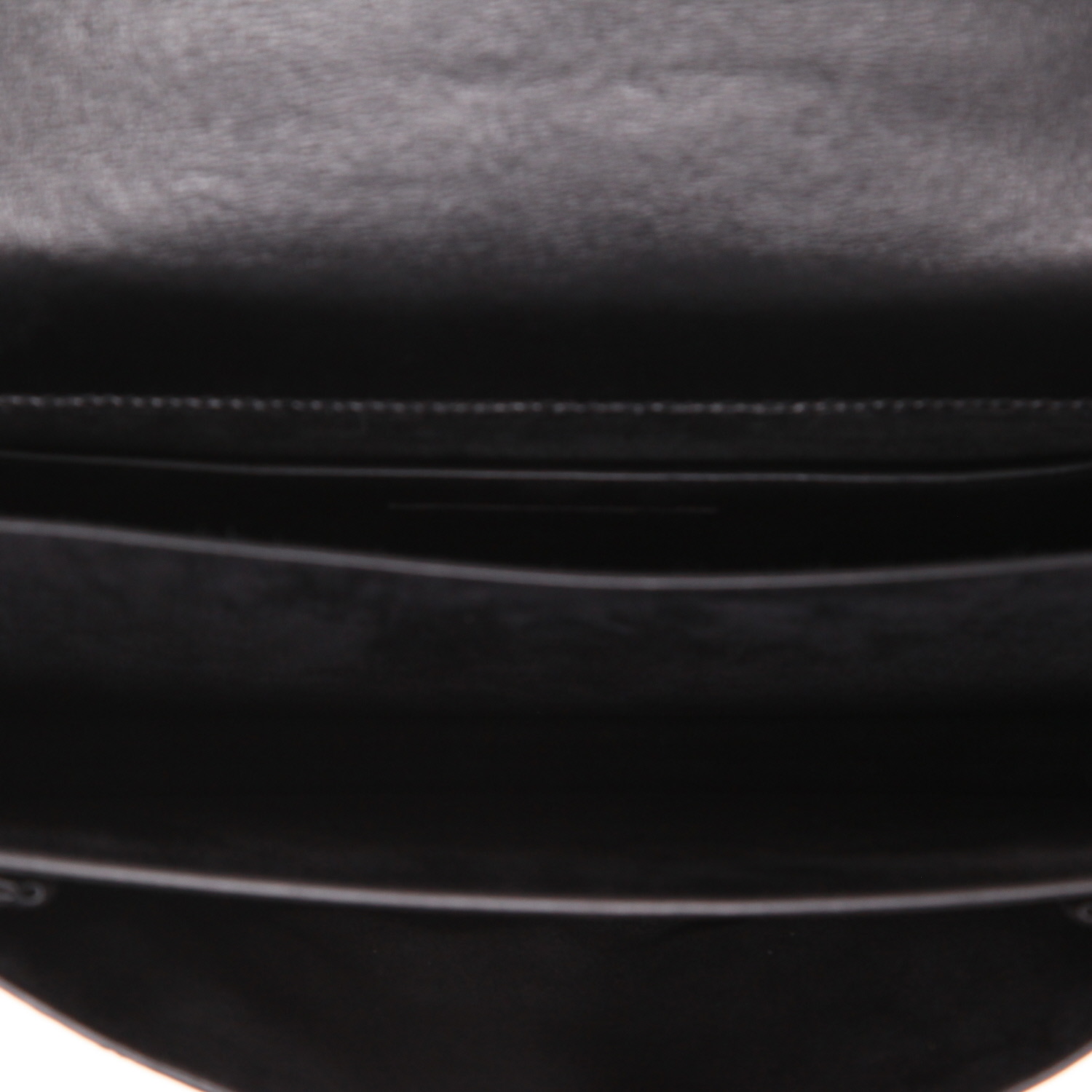 Bolso bandolera Saint Laurent  Sunset en cuero negro - Detail D3