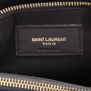 Saint Laurent  Loulou large model  shoulder bag  in black chevron quilted leather - Detail D2 thumbnail