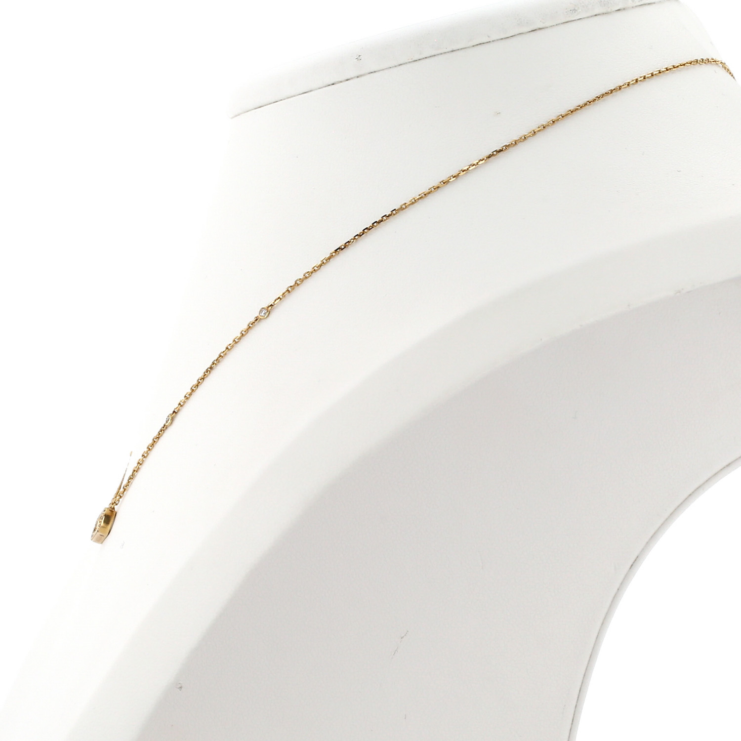 Collar Messika Move Uno de oro amarillo y diamantes - Detail D2