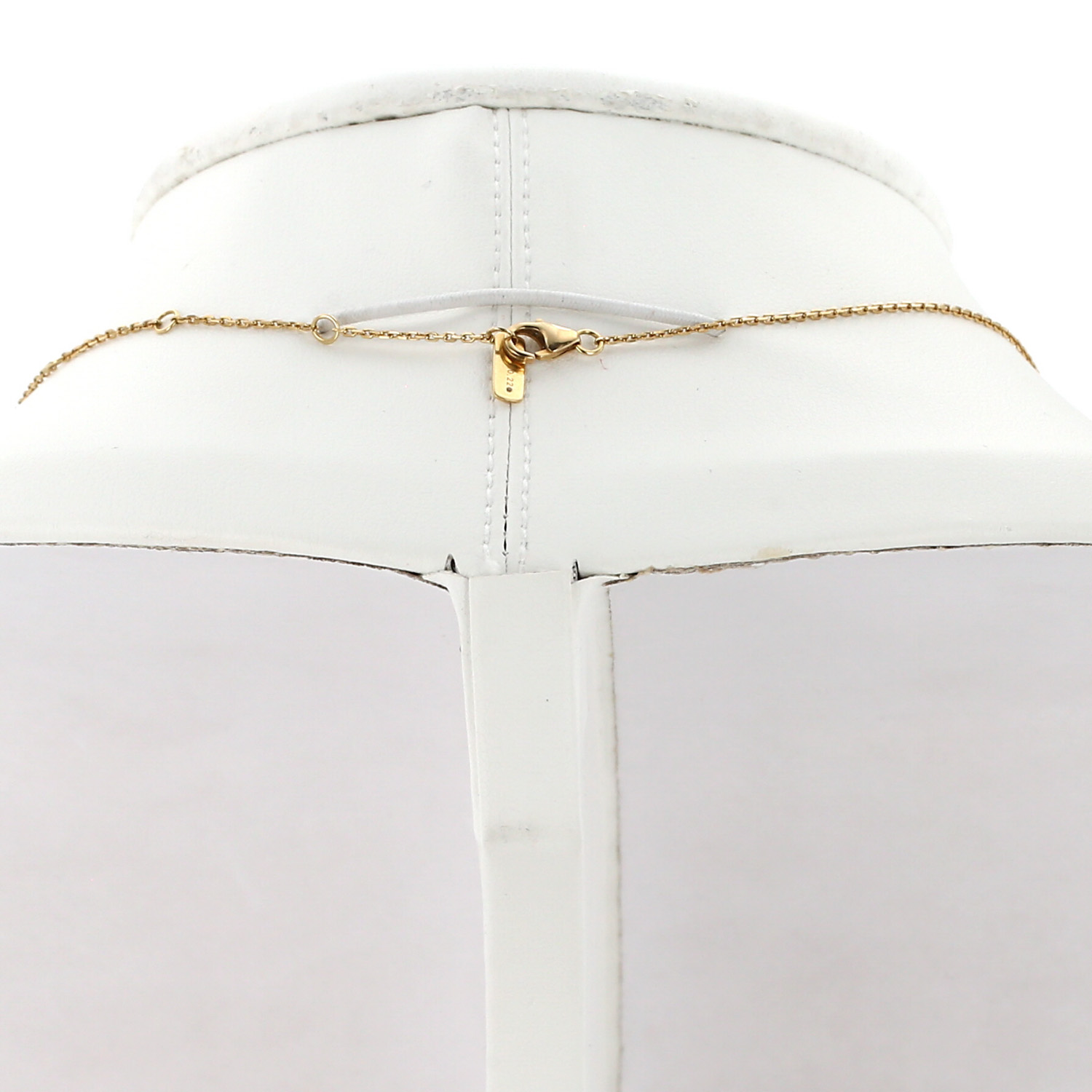 Collar Messika Move Uno de oro amarillo y diamantes - Detail D3