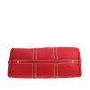 Borsa da viaggio Louis Vuitton  Keepall 50 in pelle martellata rossa - Detail D1 thumbnail