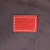 Louis Vuitton  Keepall 50 travel bag  in red grained leather - Detail D2 thumbnail