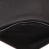 Dior  Pochette Saddle clutch-belt  in black grained leather - Detail D3 thumbnail