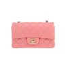 Chanel  Mini Timeless shoulder bag  in pink quilted leather - 360 thumbnail