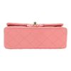 Chanel  Mini Timeless shoulder bag  in pink quilted leather - Detail D1 thumbnail
