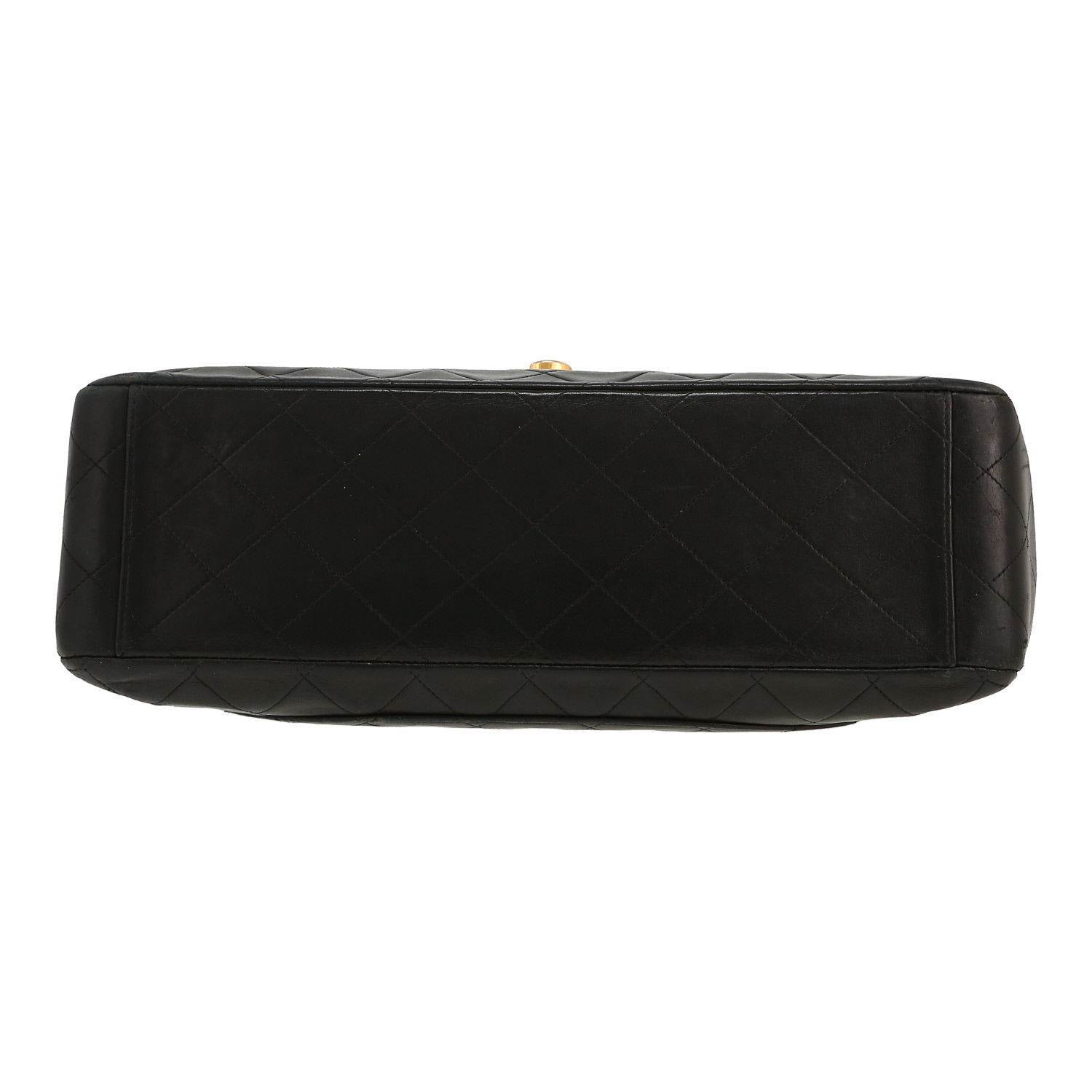 Borsa a tracolla Chanel  Timeless Maxi Jumbo in pelle trapuntata nera - Detail D1