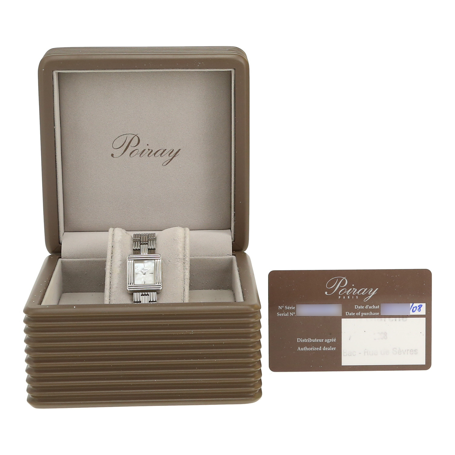 Reloj Poiray Ma Première Mini de acero Circa 2008