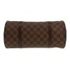 Louis Vuitton  Papillon handbag  in ebene damier canvas  and brown leather - Detail D1 thumbnail