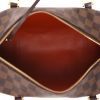 Louis Vuitton  Papillon handbag  in ebene damier canvas  and brown leather - Detail D3 thumbnail