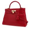 Borsa Hermès  Kelly Ghillies in pelle box rosa lampone - 00pp thumbnail