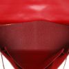 Hermès  Kelly Ghillies handbag  in raspberry pink box leather - Detail D3 thumbnail