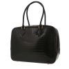 Hermès  Plume handbag  in black porosus crocodile - 00pp thumbnail