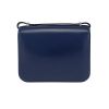 Hermès  Constance shoulder bag  in Sapphire Blue box leather - Detail D4 thumbnail