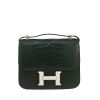 Borsa Hermès  Constance in coccodrillo verde - 360 thumbnail