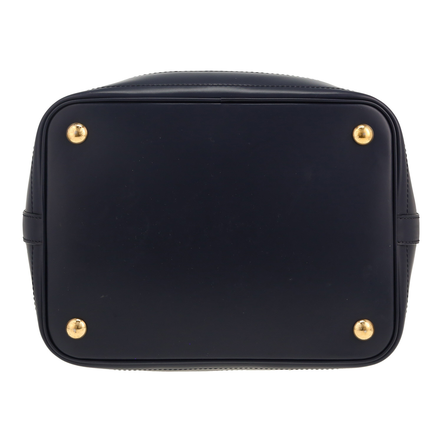 Louis Vuitton Noé large model handbag in navy blue epi leather - Detail D1