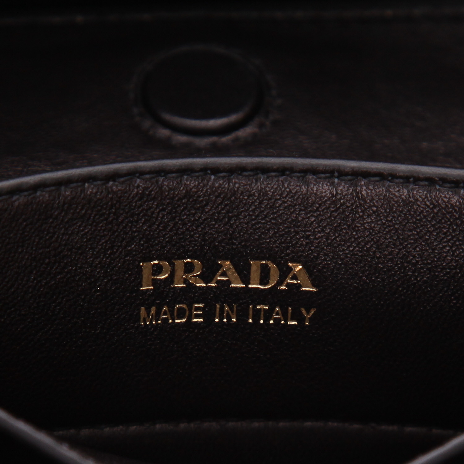 Borsa Prada  Double in pelle saffiano nera - Detail D2