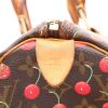 Bolso de mano Louis Vuitton  Speedy 25 en lona Monogram marrón y cuero natural - Detail D2 thumbnail