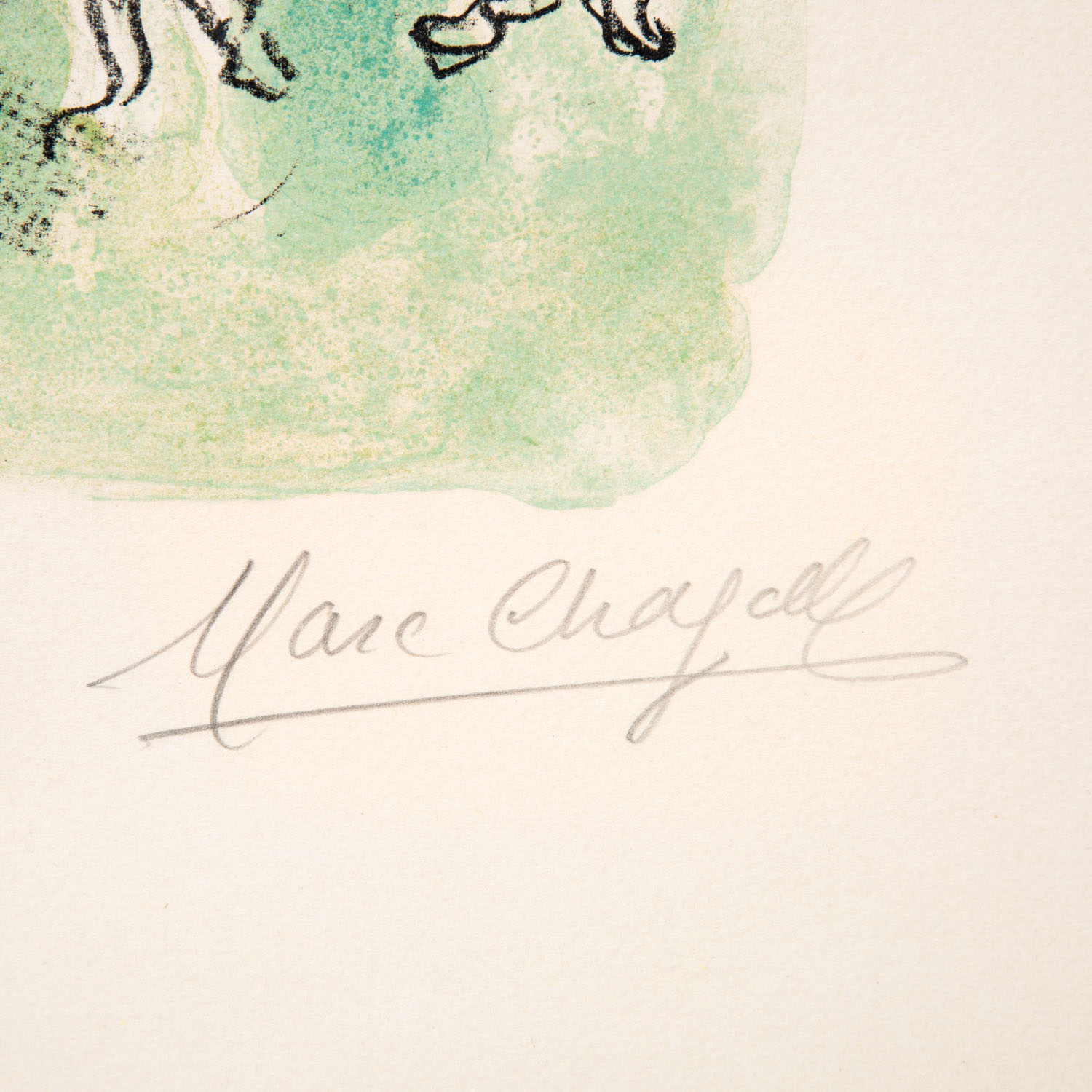 Marc Chagall (1887-1985), Pastorale - 1977 - Detail D3