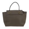 Celine  Belt Nano shoulder bag  in grey grained leather - Detail D4 thumbnail